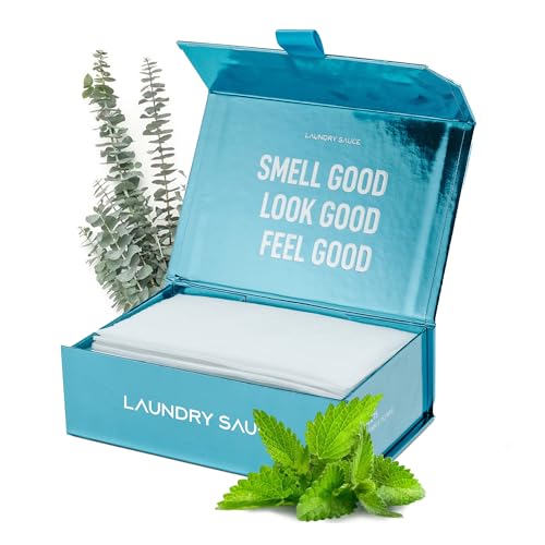 Laundry Dryer Sheets | Indonesian Patchouli Scent, 80 Count