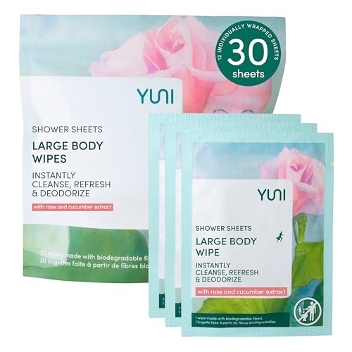 Body Wipes | Super Soft, 30 Count, Biodegradable, On-the-Go Cleanser