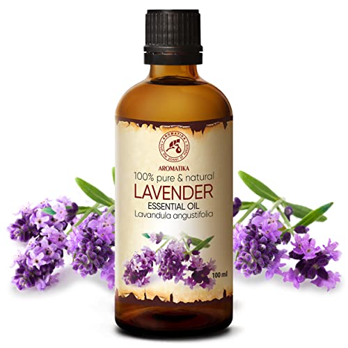 Essential Oil | Lavender, 3.4 fl oz, 100% Pure & Natural, Tension Relief, Freshen Rooms