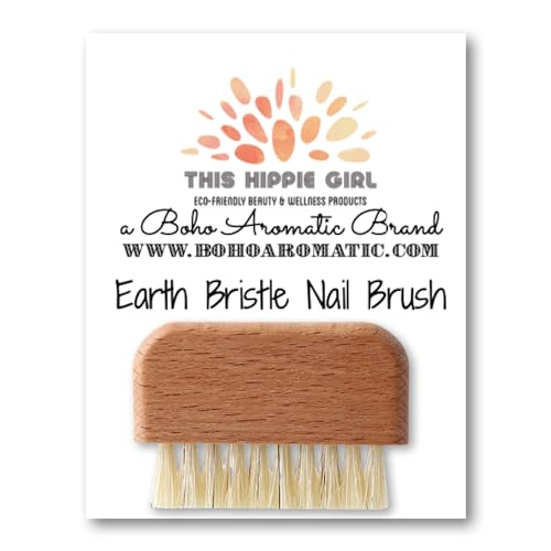 Cleaning Brush | Earth Bristle, Pocket Size, Beechwood Material