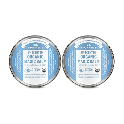 Baby Balm | Unscented, 2 oz, 2-Pack, Organic Beeswax & Hemp Oil