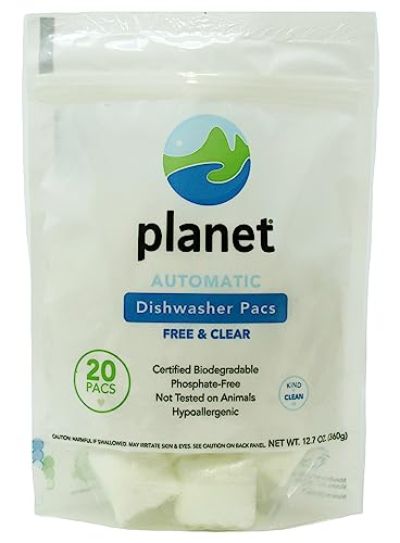 Dishwasher Pacs | Free & Clear, 12.7 oz.