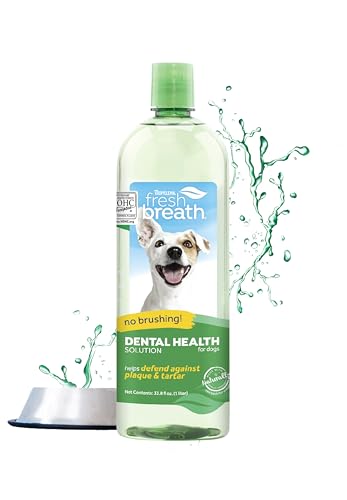 Dog Oral Care Water Additive | VOHC Certified, 33.8 oz.