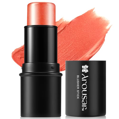 Blush Stick | Moisturizing Creamy Formula, Pigmented Color, Long Wearing, Warm Orange