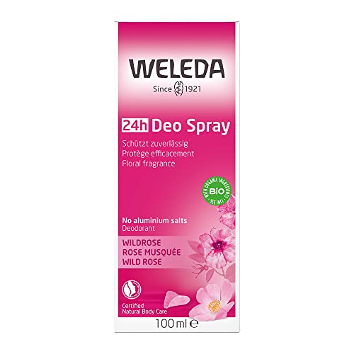 Deodorant Spray | Wild Rose, 24h Protection, 4 Ounce