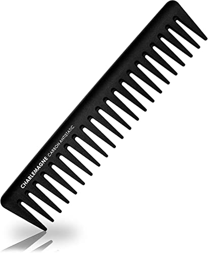 Styling Comb | Shatterproof Carbon, Antistatic, 19 cm Length