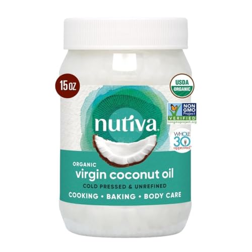 Coconut Oil | 15 fl oz, Cold-Pressed, Unrefined, Non-GMO