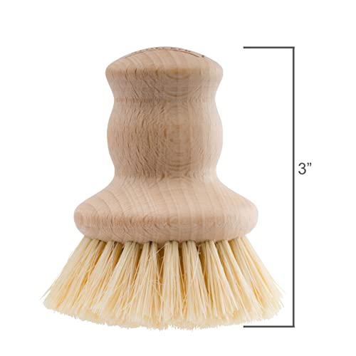 Cleaning Brush | Tampico Fiber, 2.5-inch Diameter