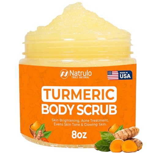 Body Scrub | All-Natural Exfoliating, 8 oz, Brightening for Hyperpigmentation