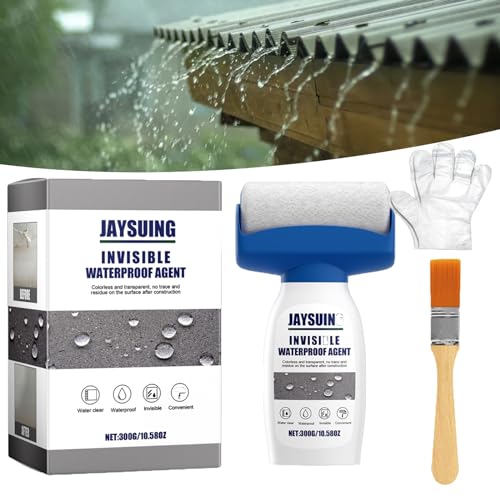 Waterproof Coating Agent | Transparent, Brush Tip, for Joints and Cracks, 1 Piece