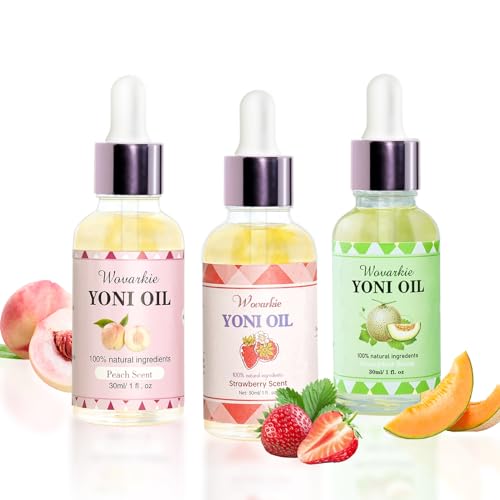 Feminine Oil | Set of 3, 100% Natural, pH Balanced, 1 fl oz Each