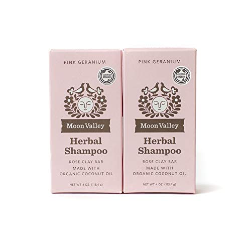 Shampoo Bar | Pink Geranium, 2 Pack