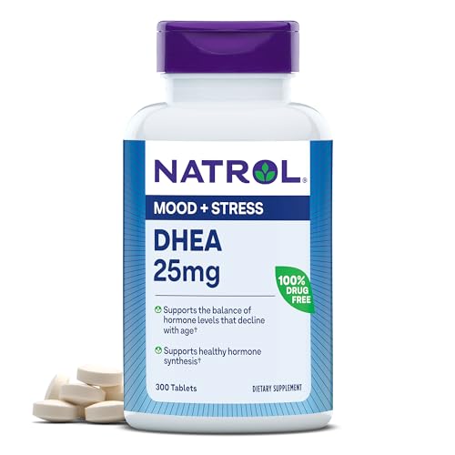 Dietary Supplement | 25mg DHEA, 300 Tablets, Mood Support