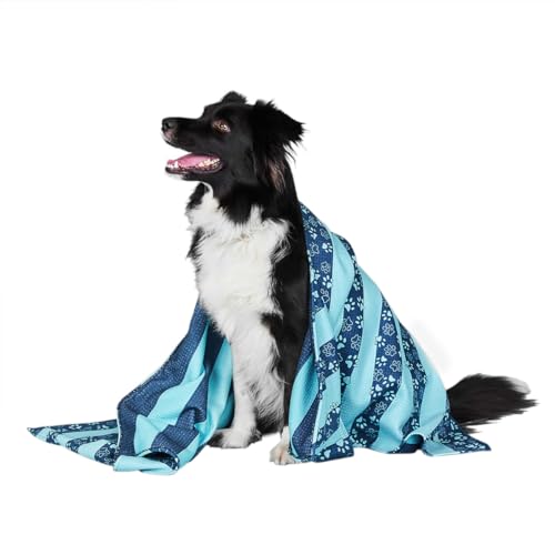 Dog Bath Towel | Super Absorbent, Quick Drying, 100% Recycled, Large (120x70cm)