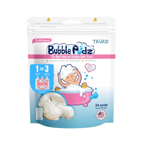 Bubble Bath | Gentle Formula, 24 Podz, pH Balanced for Sensitive Skin