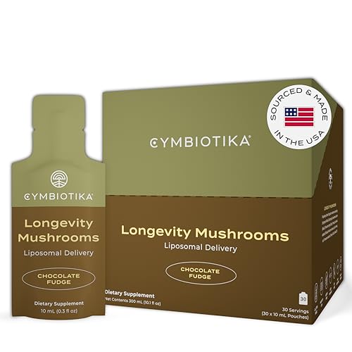 Mushroom Supplement | Lion's Mane, Turkey Tail, Cordyceps, Reishi, 30 Pack