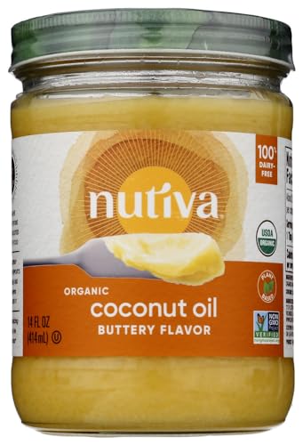 Coconut Oil | Buttery Flavor, 14 fl oz Pack of 2