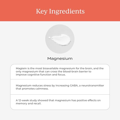 Magnesium Supplement | 1300mg, Liposomal Delivery, Focus & Memory Support, 30 Day Supply