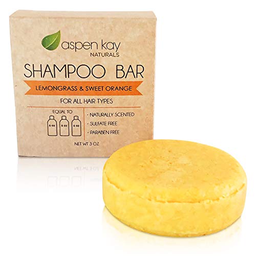 Shampoo Bar | Natural & Organic Ingredients, 3 Ounce, Sulfate-Free, Vegan