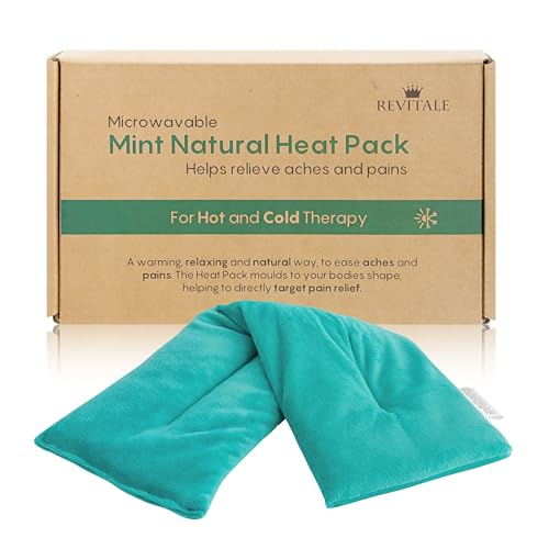 Microwaveable Heat & Cool Pack | Natural Mint Scent, Reusable