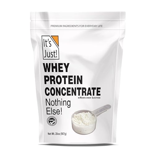 Whey Protein Concentrate | 20 oz, No Added Flavors, Made in USA