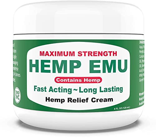 Muscle Rub | Organic Hemp Oil, Eucalyptus, 4 oz.