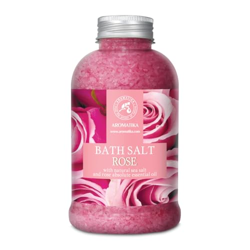 Bath Salts | Natural Rosewood Oil & Rose Extract, 21.16 oz