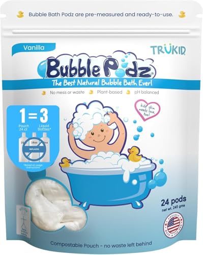 Bubble Bath | 24 Count, Fun for Toddlers 1-3, Balanced pH