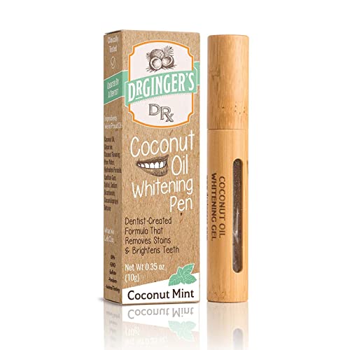 Teeth Whitening Pen | Rapid Brightening, Coconut Mint Flavor, 0.35oz