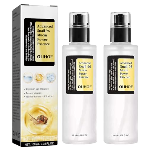 Face Serum | 96% Snail Mucin, Hydrating, Anti-Aging Benefits, 2 Pcs