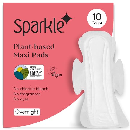 Feminine Pad | Plant-Based Ingredients, Unscented, 10 Count