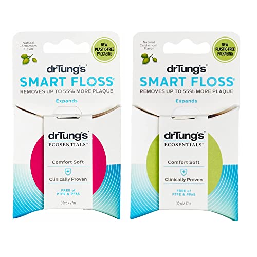 Dental Floss | 30 Yards, Natural Cardamom Flavor, Pack of 2