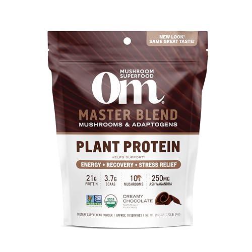 Mushroom Superfood Protein Powder | Creamy Chocolate, 19.26 oz, 14 Servings