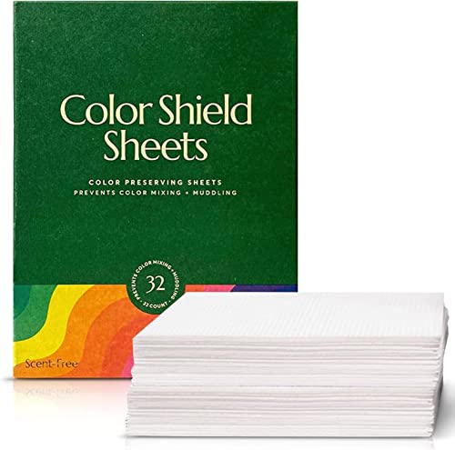 Laundry Detergent Sheets | 32 Sheets, Color Preserving, Dye Absorbing