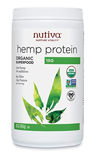 Hemp Protein Powder | Organic, Non-GMO, 16 Ounces