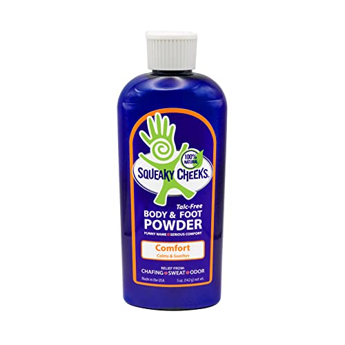 Body Powder | Organic, Talc-Free, 5 oz, Fresh Scent with Essential Oils