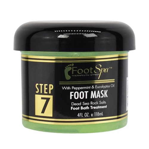 Foot Mask | 4 Oz, Hydrating with Peppermint and Eucalyptus Oil