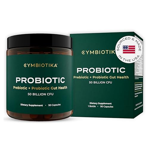 Probiotic Supplement | 50 Billion CFU, 90 Capsules, Gut Health & Immune Support