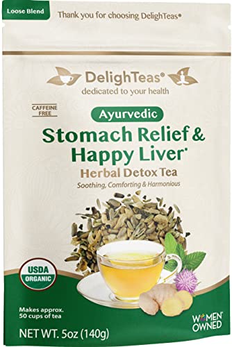 Liver Detox Tea | Ayurvedic Blend, 50 Servings, 5 oz