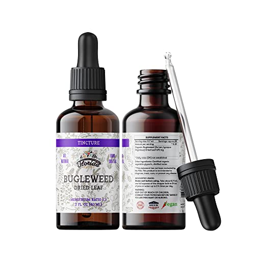 Herbal Supplement | Organic Bugleweed Extract, Non-GMO, 2 oz (60 ml)