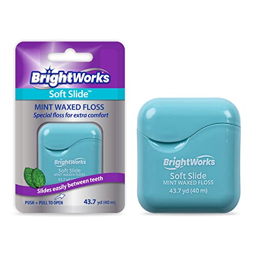 Dental Floss | For Tight Spaces, Extra Comfort, 43.7 Yards (Pack of 4)