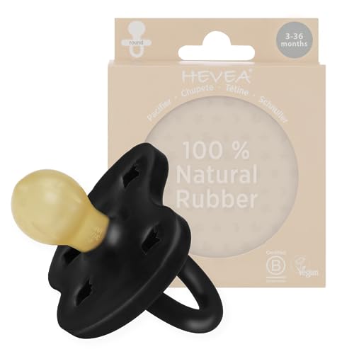 Pacifier | Natural Rubber, BPA-Free, Hygienic One Piece Design, 3-36 Months