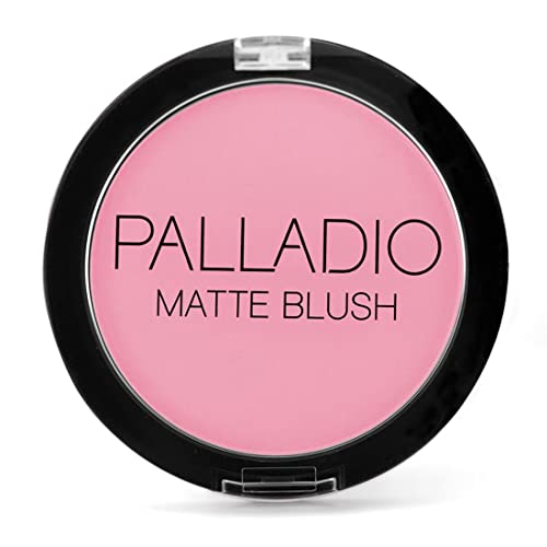 Blush | Smooth Application, Soft Matte Finish, Convenient Compact, Berry Pink