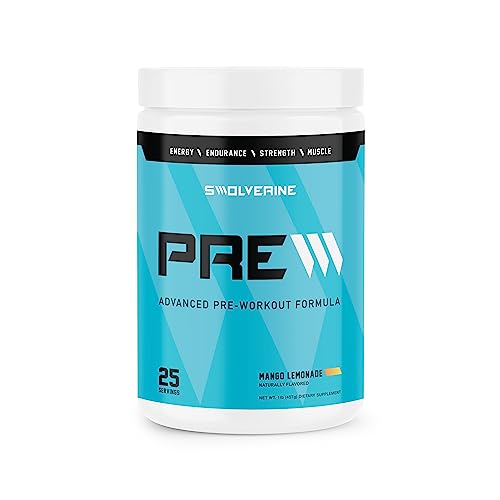 Pre-Workout Supplement | Citrulline Malate, Beta Alanine, Ginseng, 25 Servings