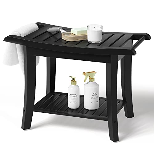 Shower Bench | Space-Efficient Storage, Waterproof Design