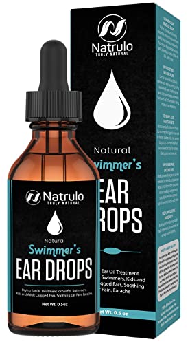 Ear Drops | Natural Relief for Swimmer's Ear, Itching, Allergy – 1 oz.