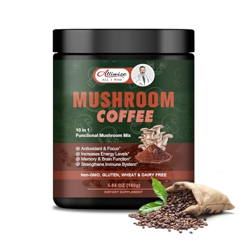 Mushroom Coffee Powder | 10 Varieties, Energy & Immune Support