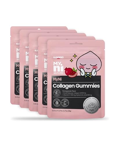 Collagen Gummies | 2,000mg Marine Collagen, 12 Count, Vitamin C & Hyaluronic Acid