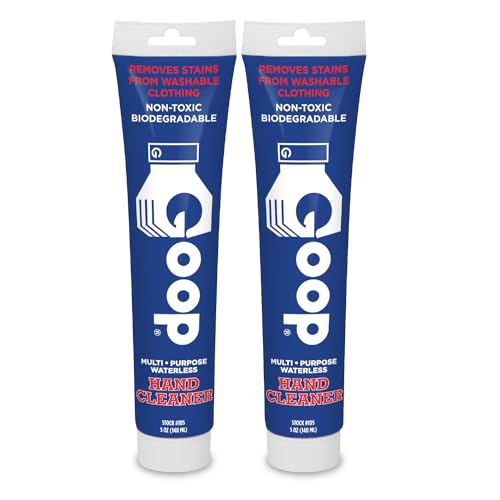 Multi-Purpose Hand Cleaner | Waterless, 5 oz Tube, Pack of 2