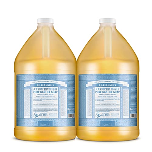 Body Soap | Baby Unscented, 1 Gallon, 2-Pack